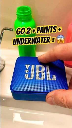 JBL GO 2 Underwater 🔊🫧