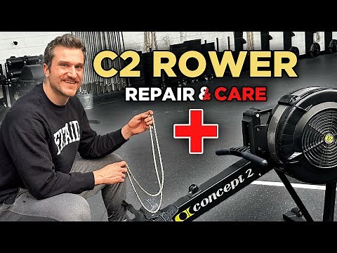 Concept 2 Rower Maintenance and Cleaning