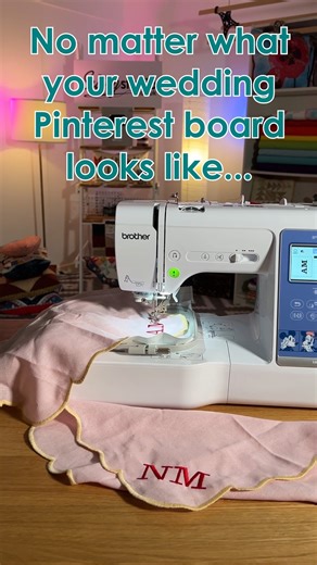 4.5K views · 26 reactions | Perfect for wedding favours and beyond! An embroidery machine is an investment that adds a personal touch to any cherished event. #weddingfavours #diywedding #craftywedding #weddinginspo #weddinginspiration #embroidery #weddingplanning | The Sewing Studio UK | Facebook