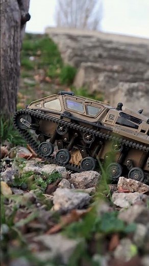 Tiny Tracks, Real Power – RC Tank in Action #automobile #rcoffoad #rccars #rchobbies