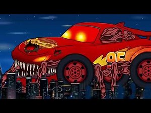 Monster McQueen vs Zombie - Coffin Dance (meme remix) epizode 2 #coffindance #viralbeats #mcqueen