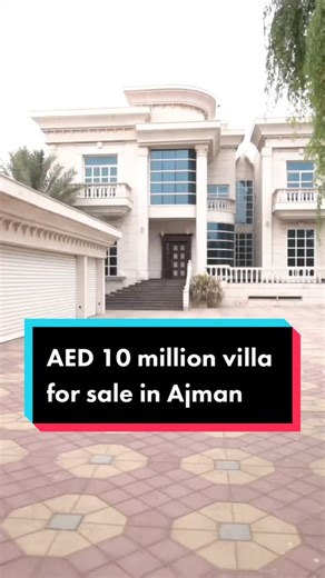 How many rooms can you spot in this mansion? 😳 #BayutUAE #luxuryhousesearch #luxuryliving #luxuryhomes #luxurylife #ajman #fyp