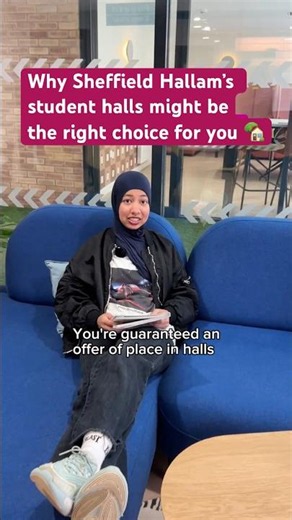 Why Sheffield Hallam's student halls could be the right choice for you.