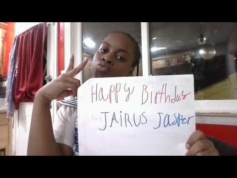 Happy Birthday jairus jasper🥳🥳🥳