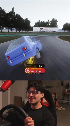 MindRoam - Sim Drifting/ Racing on Instagram: "I have to drift this! . Rig by @racgting.official . drifting the reliant robin in Assetto corsa_drift"