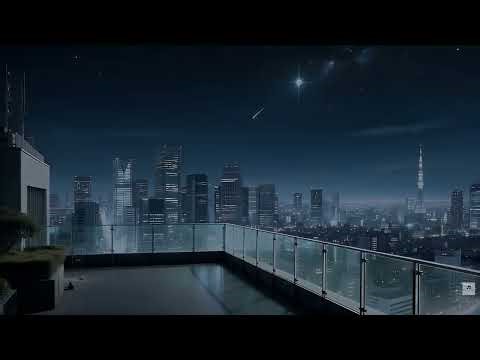 Watching for Meteors | Emotional City Blues Jazz for Relaxation & Contemplation