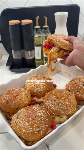Easy Cheesy Chicken Sliders Recipe