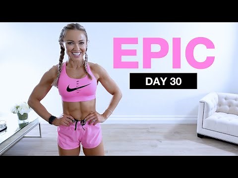 Day 30 of EPIC | Intense No Jumping EMOM Full Body HIIT Workout