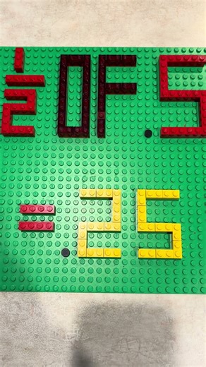 Learning how to multiply fractions with Legos