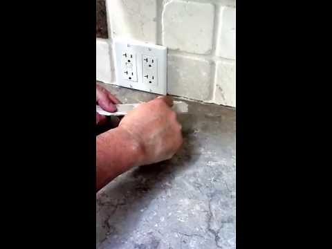 Cracked & Missing Grout Repair using Grout Shield