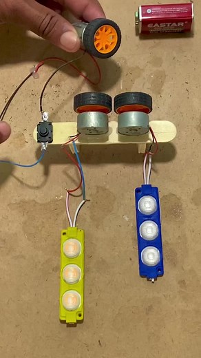 LED light dc motor generator #tren #shorts #tech #anitech #shortstory #foryourpage #trending