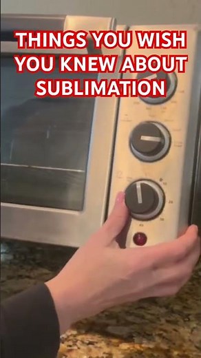 The Toaster Oven Sublimation Hack Nobody Talks About #sublimation #crafts #shorts