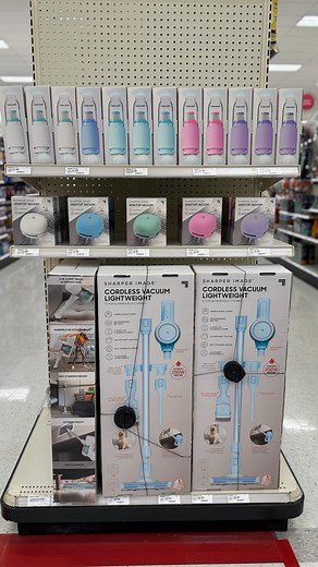 Target just dropped THREE sleek new vacuums and I’m fully obsessed 😍 •The desktop vac is perfect for keyboards & crumbs ($15.99) •The mini vac/blower combo is amazing for tight spots & car vents ($31.99) •The 2-in-1 stick handheld tackles your whole house ($149.99) They all come in four colors and are cordless for easy cleanup anywhere! Link in bio 🥰 #target #targetfinds #targetrun #cleanhome #cleanhouse #cleancar #vacuum | Target Gems