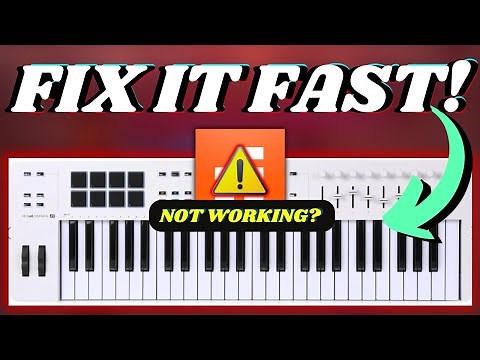 If Your Keyboard Controller is NOT WORKING in Cakewalk, Try This