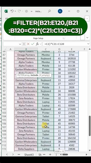 How to use double filter in Excel #excel #msexcel #exceltutorial #excel_learning | 24Billions.com