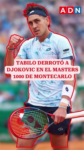ADN Radio (@radioadn) - Triunfo histórico de Alejandro Tabilo ante Djokovic