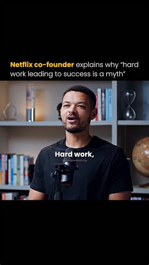 Entrepreneurs On IG on Instagram: "Success is often linked to long hours and constant hustle, but Netflix co-founder Marc Randolph says that idea is misleading. According to him, hard work alone doesn’t build great companies. What actually matters is knowing which problems deserve attention and which ones don’t. Randolph explains that most things people stress over make little difference. The real advantage comes from focusing on a few decisions that truly matter. Early on at Netflix, he spent h