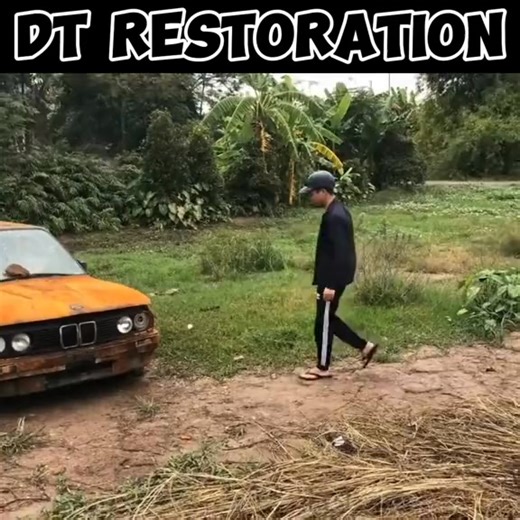 1.3K views | 90's Old and Abandoned BMW Car Restoration Part 1 #bmw #restoration #carrestoration #rustycar | Louisa Hanna | Facebook