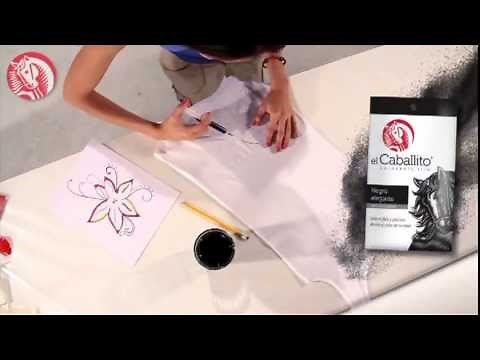 Técnicas para teñir tu ropa con Colorantes el Caballito