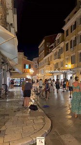 2.4K views · 64 reactions | Corfu Old Town at Night ❤️ One of the...