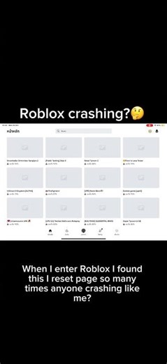 Roblox crashing!!😭 #roblox #memes #funny #viral #shorts #robloxcrash