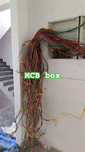 MCB box connection #electrician #electricalindia #electrical #industrialelectrician