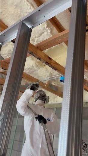 HOW TO PROPERLY INSTALL OPEN CELL SPRAY FOAM INSULATION!!