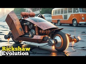 Rickshaw Evolution in 3D – 250 Years of Innovation