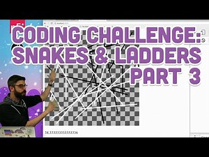 Coding Challenge #91: Snakes & Ladders - Part 3