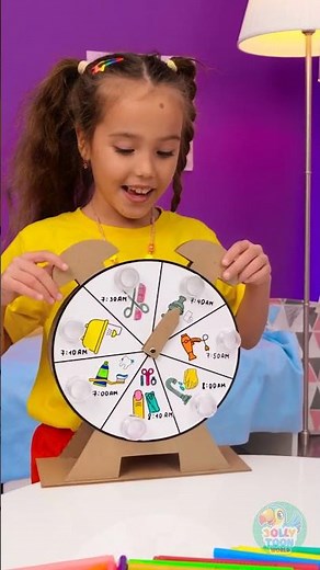 Paper Clock Time! ⏰ Let’s Learn How to Read the Hours! 🕒