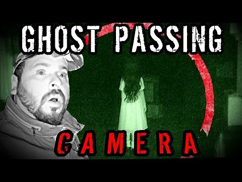 TERRIFYING NIGHT - GHOSTLY FIGURE CAUGHT ON CAMERA AT HAUNTED CEMETERY