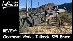 We review the Gearhead Works Tailhook pistol brace on an H&K SP5. InRange is entirely viewer supported: http://www.patreon.com/inrangetv | InRange TV