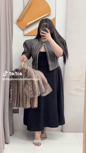 Plus Size Modern Filipiniana Outfit Ideas for Women