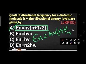 JKPSC Chemistry Lecturer Test Series 2 #Molecularspectroscopy #jkpsc