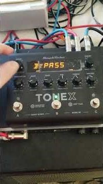 A quick video on bypassing cabinet models globally on Tonex Pedal