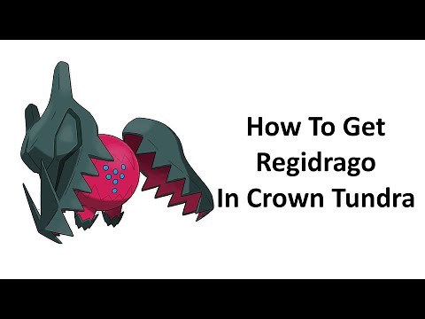 How To Get Regidrago In Crown Tundra | Regidrago Puzzle Pattern