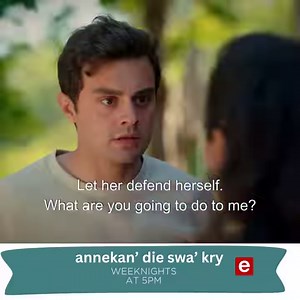Omer finally loses his temper when he finds out Sengul tried to destroy the chicken coop. Don't miss tonight's dramatic epsiode of #AnnekanDieSwaKry . Tune in right now! | Kuiertyd