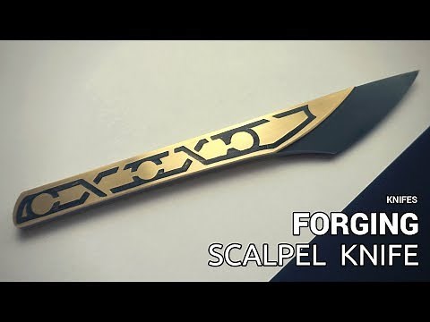 Knife Making - Forging Scalpel Style Knife