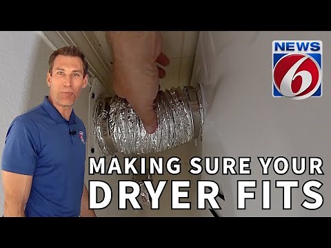 New dryer doesn’t fit? Hose too long?