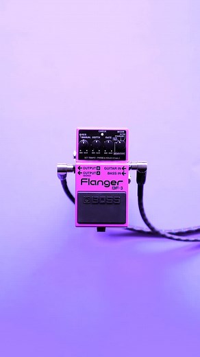 BOSS BF-3 Flanger Pedal: New Modes and Thickest Stereo Sounds