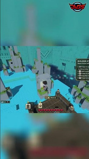 Minecraft legends - Build Epic Ramps & Bridges, Then Ride Across Them! #shorts