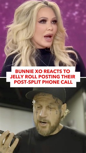 Bunnie XO’s Reaction to Jelly Roll Sharing Their Post-Split Phone Call