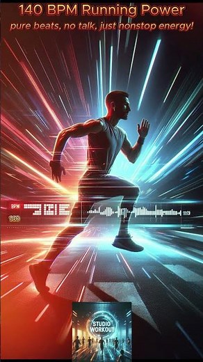 140 BPM Running Power – No Talk, Just Energy | Sportstudio Workout Music
