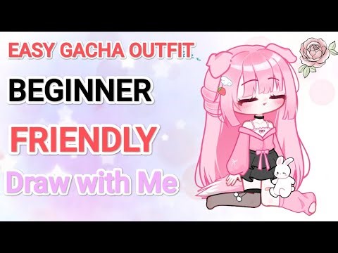 Gacha Clothes Tutorial । Easy & Cute Outfit for Beginners ✨