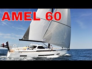 AMEL 60 ultimate ocean blue water sailboat