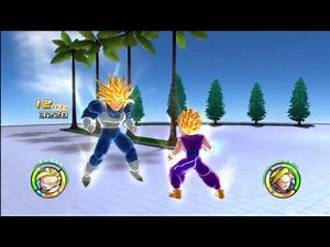 Dragonball Z Raging Blast 2 - SSJ2 Gohan VS Super Trunks