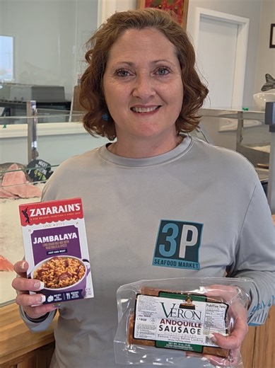 🎼 Jambalaya, Crawfish Pie, Filé Gumbo 🎼 We've got all that here at 3 Piers Seafood Market 🍽🦞 #Jambalaya #CrawfishPie #FileGumbo #3PiersSeafoodMarket