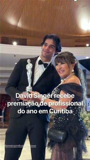 David Singer receives Professional of the Year award.