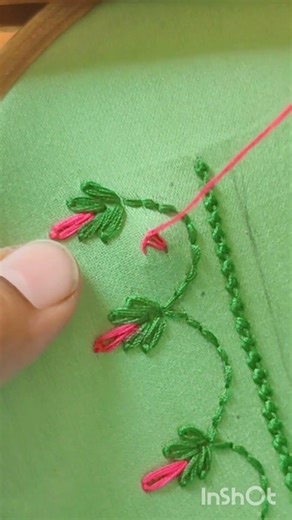 #short video#viral#trending#trending neck hand embroidery design