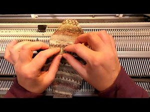 Convertible Mittens - Part1 - Cast On & Transfer - Passap e6000/DM80